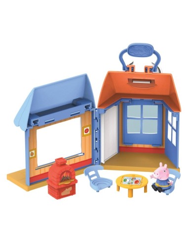 PEPPA PIG F2169, PLAYSET PIZZERIA CON PERSONAGGIO, ACCESSORI CUCINA, GIOCO BAMBINI +3 ANNI