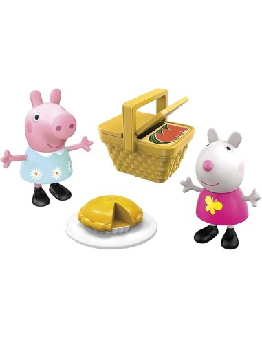PEPPA PIG F2516, PLAYSET PICNIC CON PERSONAGGIO, ACCESSORI MERENDA, GIOCO BAMBINI +3 ANNI
