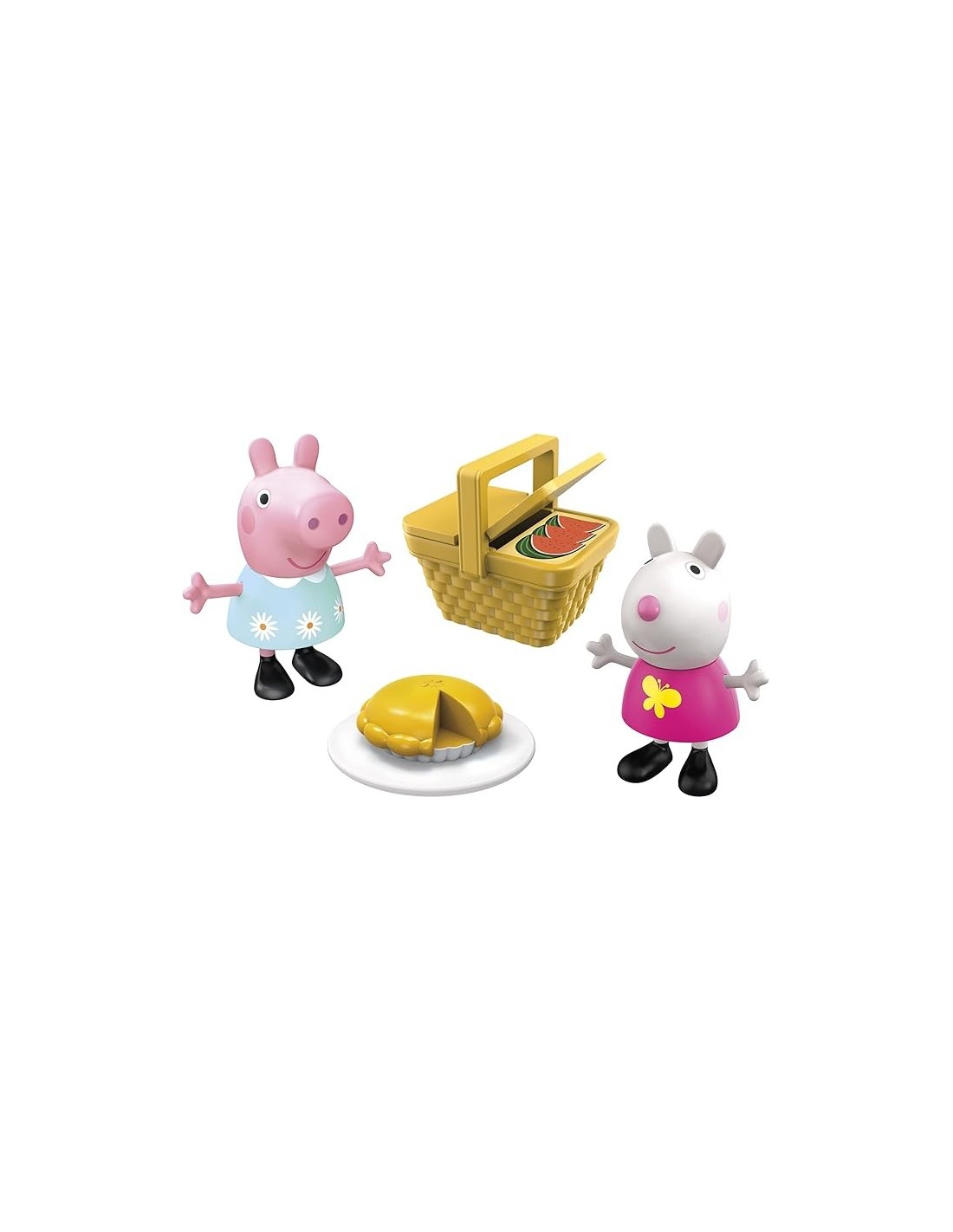 PEPPA PIG F2516, PLAYSET PICNIC CON PERSONAGGIO, ACCESSORI MERENDA, GIOCO BAMBINI +3 ANNI