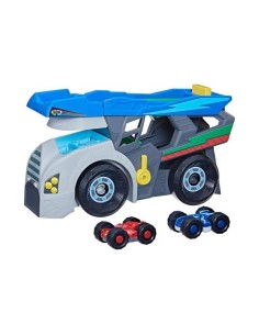 PJMASK F7594 CAMION TRASPORTATORE DEGLI EROI, GIOCATTOLO SUPER PIGIAMINI, VEICOLO CON ACCESSORI, BAMBINI 3+ 2