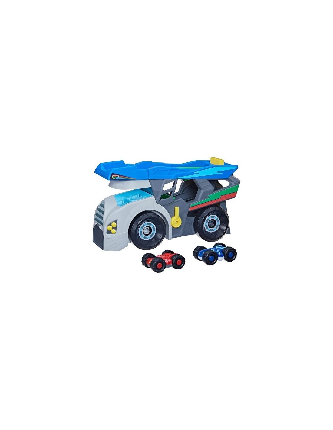 PJMASK F7594 CAMION TRASPORTATORE DEGLI EROI, GIOCATTOLO SUPER PIGIAMINI, VEICOLO CON ACCESSORI, BAMBINI 3+