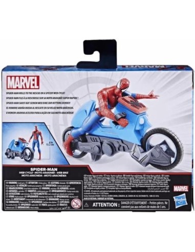 SPIDERMAN F5074 PERSONAGGIO CON MOTO