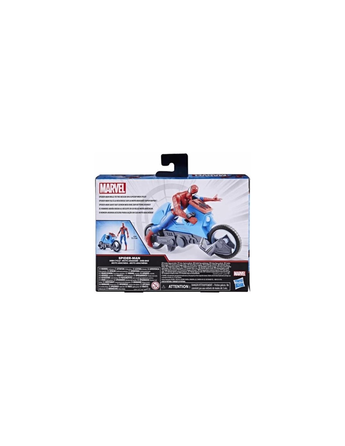 SPIDERMAN F5074 PERSONAGGIO CON MOTO