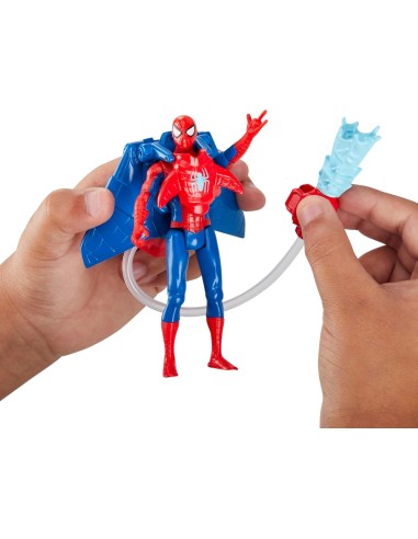 SPIDERMAN F8294, PERSONAGGIO BLAST WATER, ACTION FIGURE 15CM, GIOCATTOLO MARVEL PER BAMBINI