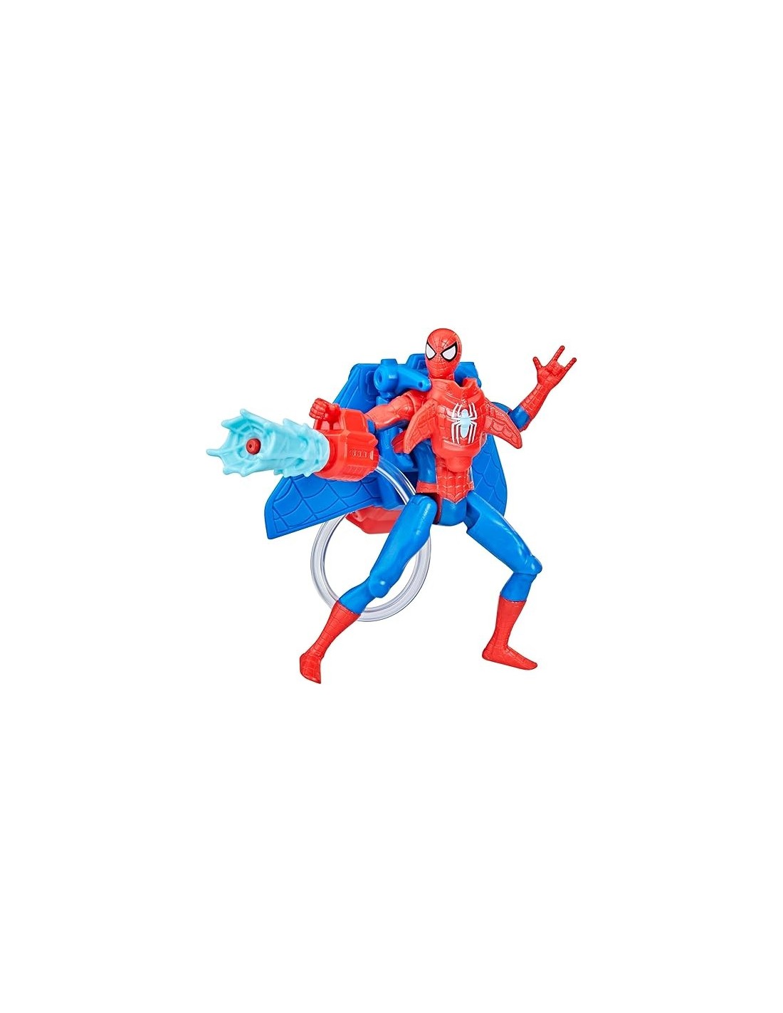 SPIDERMAN F8294, PERSONAGGIO BLAST WATER, ACTION FIGURE 15CM, GIOCATTOLO MARVEL PER BAMBINI