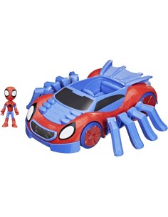 SPIDEY F1944, ARACNO-BOLIDE CON PERSONAGGIO 10 CM, VEICOLO MARVEL PER BAMBINI DAI 3 ANNI 2