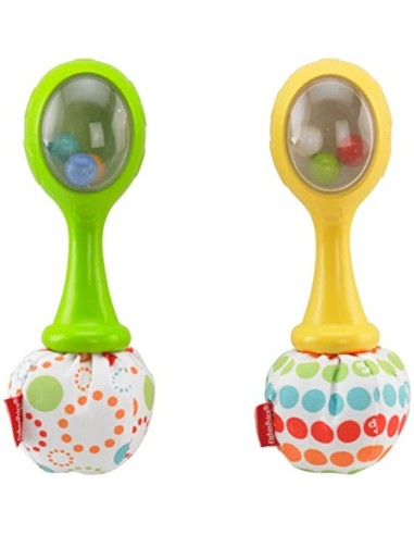 FISHER-PRICE FP BLT33 MARACAS SCUOTI E GIOCA, GIOCO SENSORIALE PER NEONATI