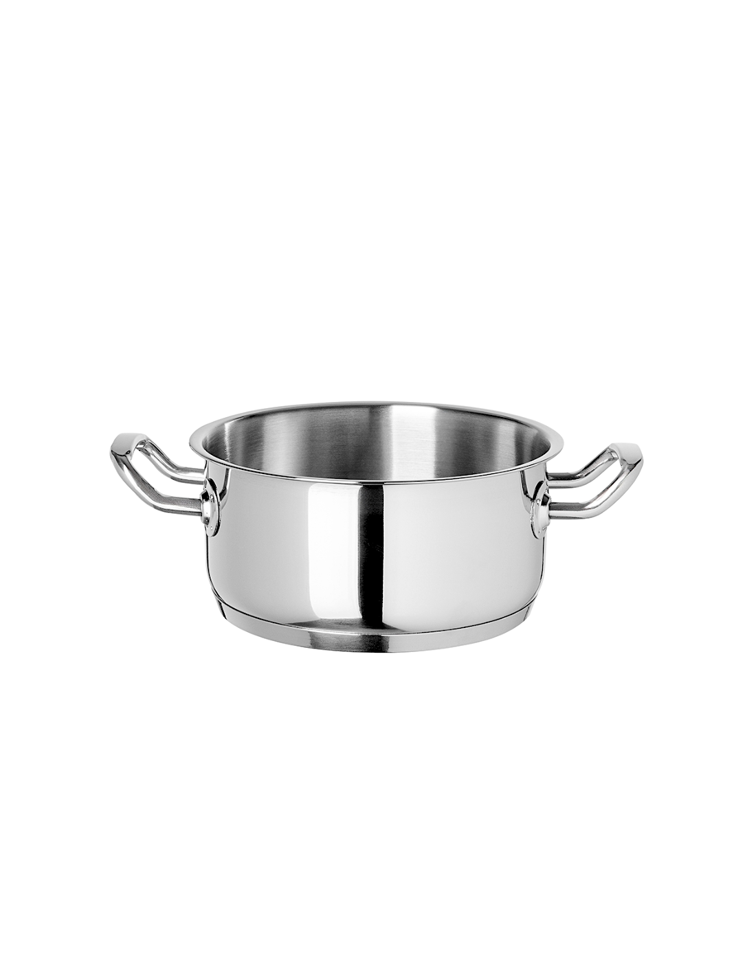 MUSA CASSERUOLA 24CM 2MANICI INOX 18/10