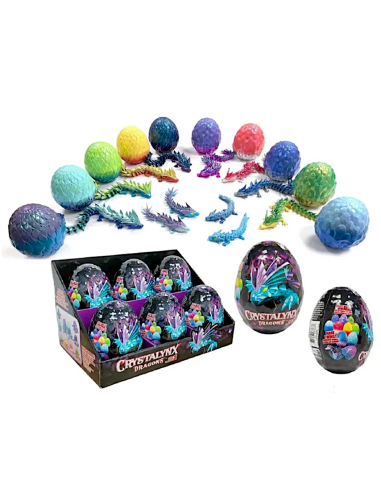 GIOCATTOLO PUBBLICIZZATO: vendita online Crystalynx Dragon Interattivo – Fidget Toy Drago 31,8 cm in offerta