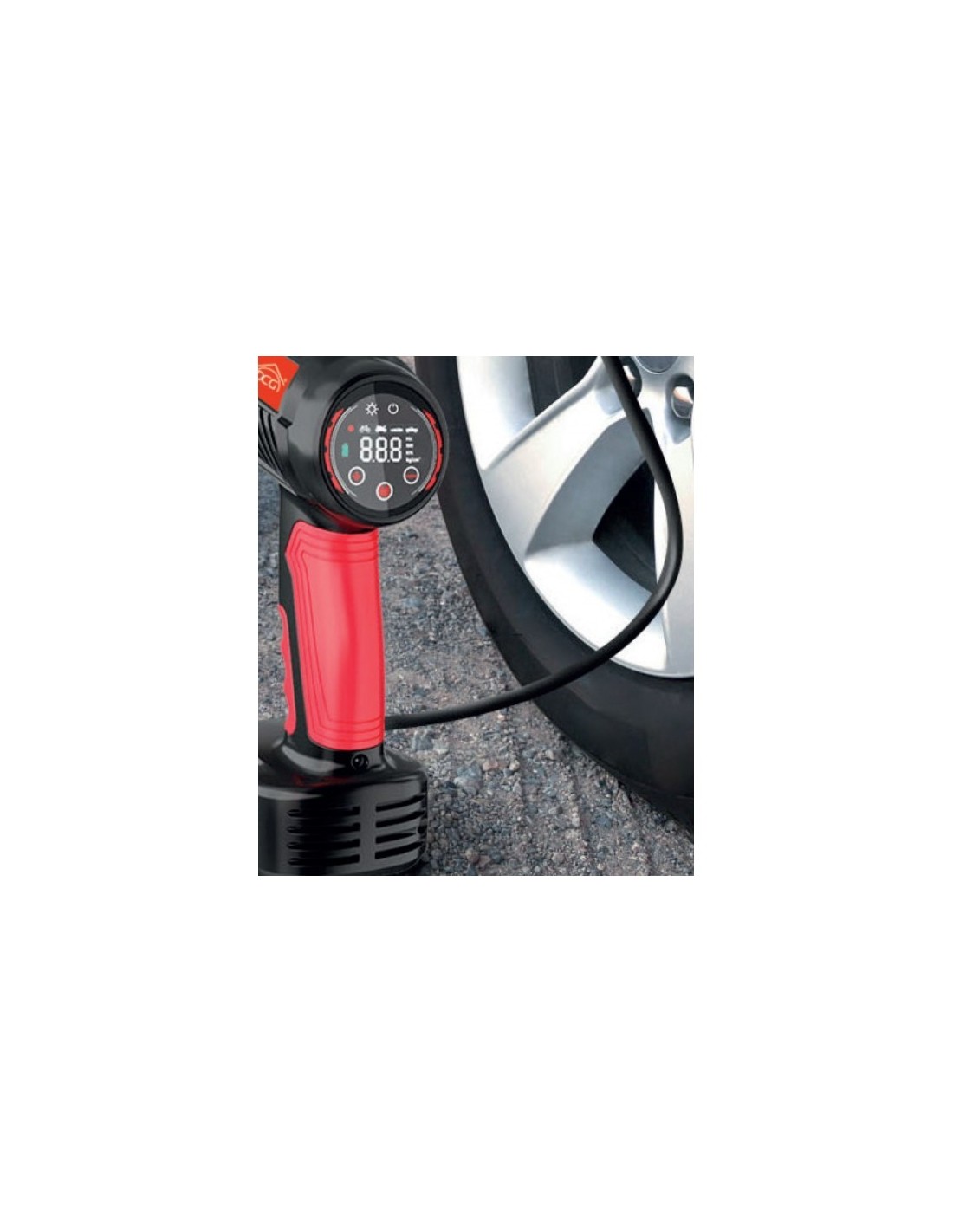 ASPIRAPOLVERE E SCOPE: vendita online Aspirapolvere e compressore 4 in 1, batteria 7.4V 2500mAh, manometro LED, luce LED, 5 m...