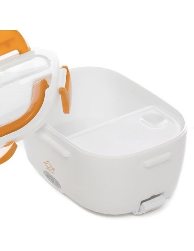 CASA E CUCINA: vendita online Scaldavivande elettrico, 40W, 24.5x11x17.5 cm, lega di alluminio PTC, colore arancio, DCG SV01,...