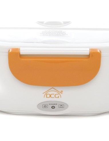 CASA E CUCINA: vendita online Scaldavivande elettrico, 40W, 24.5x11x17.5 cm, lega di alluminio PTC, colore arancio, DCG SV01,...