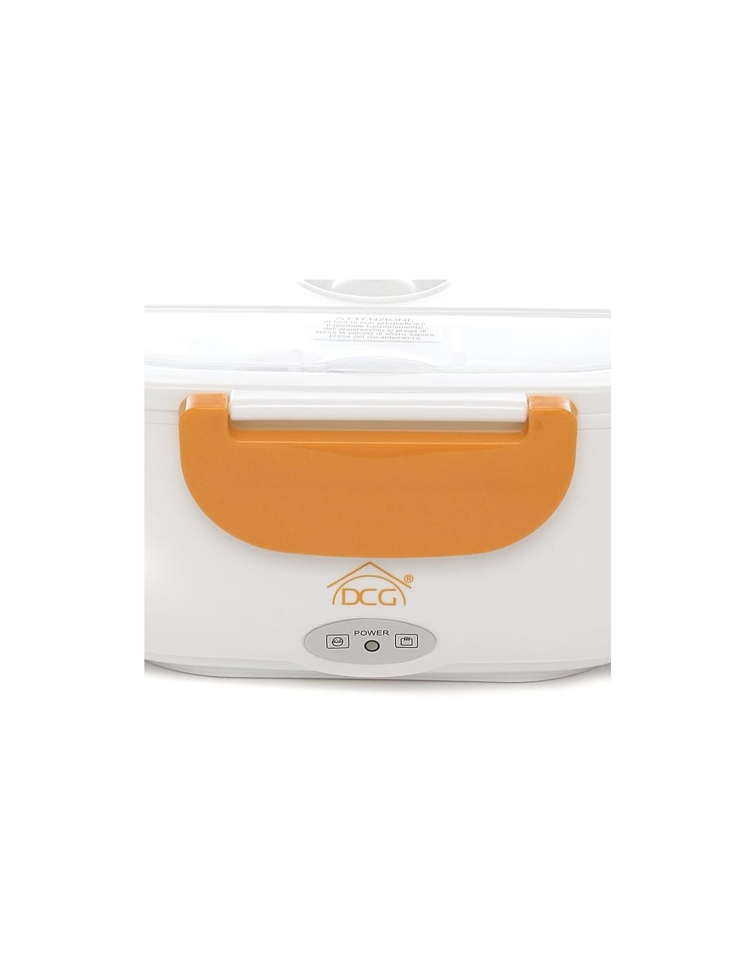 CASA E CUCINA: vendita online Scaldavivande elettrico, 40W, 24.5x11x17.5 cm, lega di alluminio PTC, colore arancio, DCG SV01,...