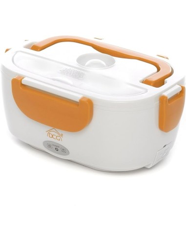 CASA E CUCINA: vendita online Scaldavivande elettrico, 40W, 24.5x11x17.5 cm, lega di alluminio PTC, colore arancio, DCG SV01,...