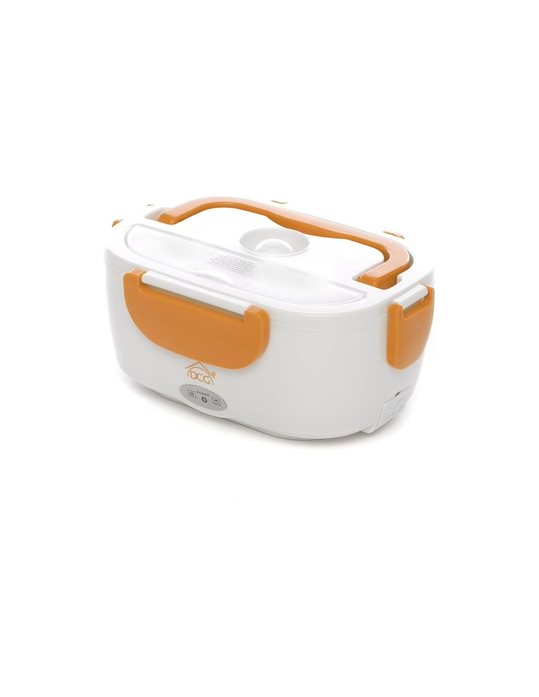 CASA E CUCINA: vendita online Scaldavivande elettrico, 40W, 24.5x11x17.5 cm, lega di alluminio PTC, colore arancio, DCG SV01,...