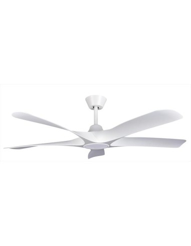 VENTILATORI: vendita online Ventilatore da soffitto, 5 pale bianche, diametro 142 cm, luce LED, con telecomando, timer, 72W i...