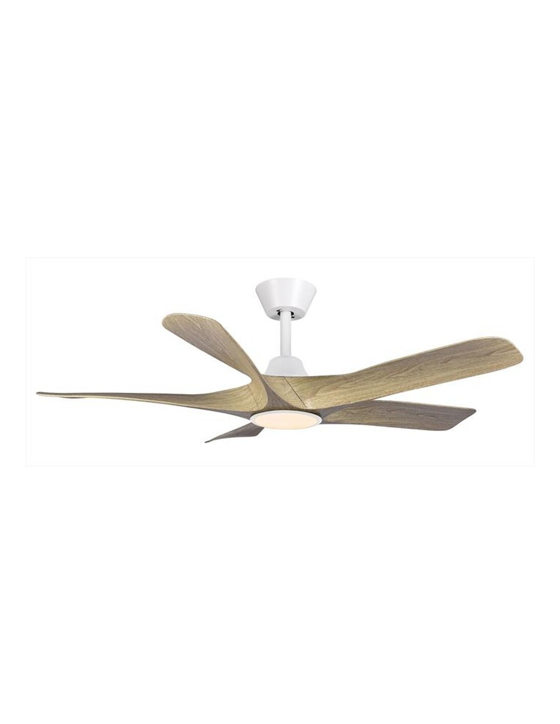 VENTILATORI: vendita online DCG ELTRONIC Ventilatore da soffitto, 5 pale legno, 72W, con lampada, timer, telecomando in offerta