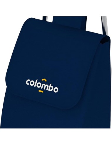 CARRELLI SPESA: vendita online Colombo ROLLY carrello porta spesa, acciaio, blu, sacca impermeabile, 40 litri, 25 kg in offerta