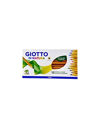GIOTTO NATURA CONF 12 PASTELLI