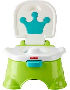 FISHER-PRICE HPY93 VASINO SGABELLINO DEL RE 2-IN-1 CON MUSICA E SCHIENALE