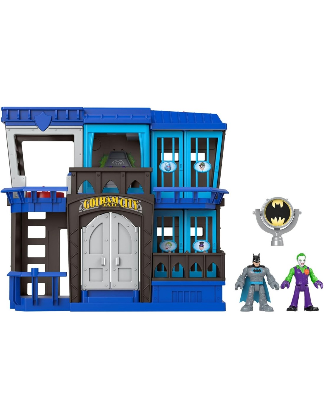 IMAGINEXT HHP81, PRIGIONE DI GOTHAM, PLAYSET, GIOCO AVVENTURA SUPEREROI