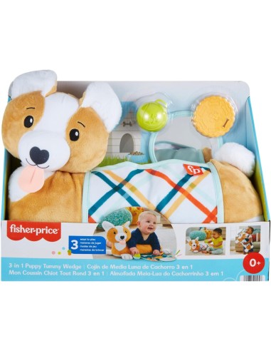 Fisher-Price Cuscino Corgi Tummy Time 3 in 1 | Shop in Casa