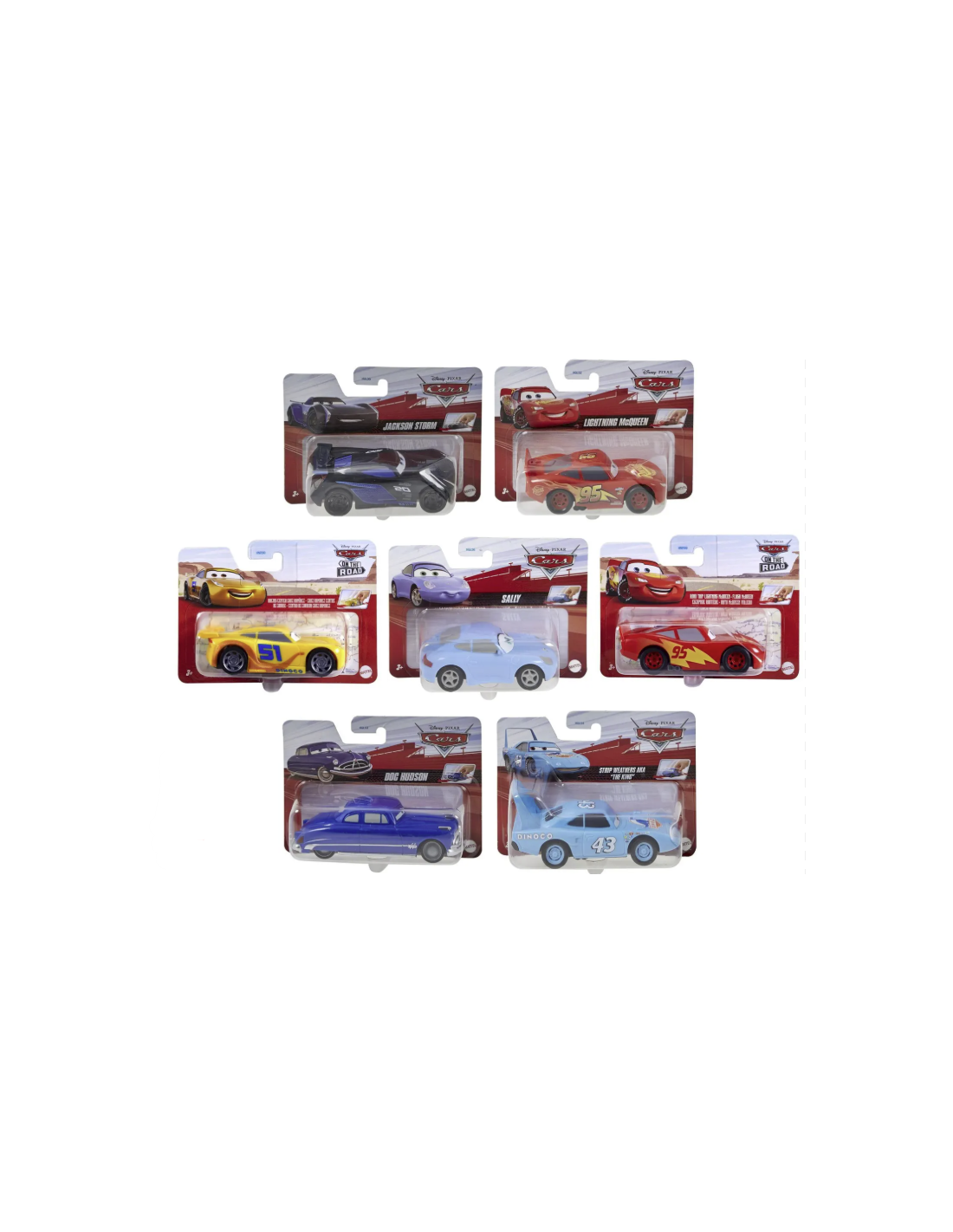 Automodello Pullback Retrocarica Scala 1:43 Disney Cars Assortito HGL51 | Shop in Casa