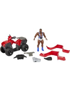 WWE HDM06 PERSONAGGIO CON VEICOLO SLAM N'SPIN su Shop in Casa