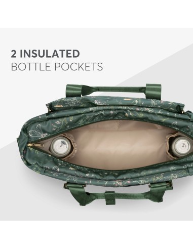 Florence Secret Garden Green – Borsa mamma multifunzione | shopincasa.it