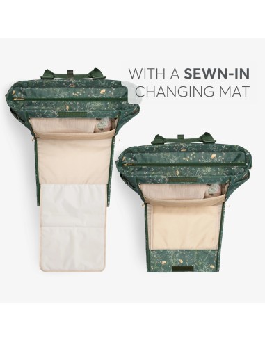 Florence Secret Garden Green – Borsa mamma multifunzione | shopincasa.it
