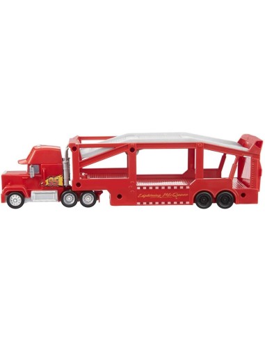 CARS, MACK TRASPORTATORE, VEICOLO GIOCATTOLO HDN03, TRASPORTA SAETTA MCQUEEN