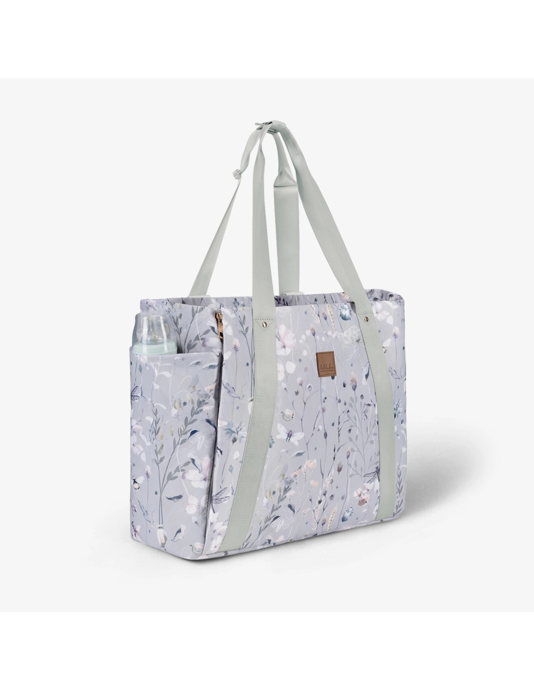 Florence Dreamy Fields Grey – Borsa mamma elegante e completa | shopincasa.it