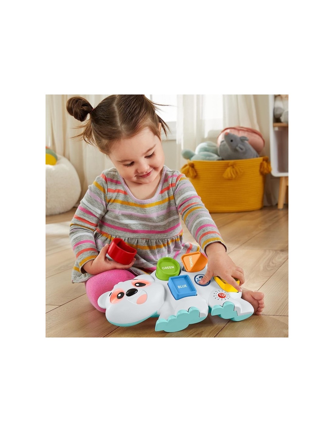 FISHER-PRICE, FABIETTO ORSETTO, FORME E COLORI, GIOCATTOLO EDUCATIVO, HRB80