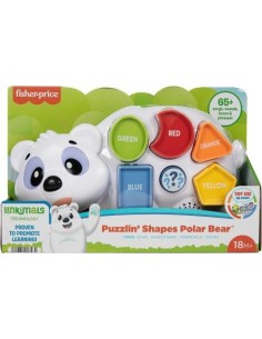 FISHER-PRICE, FABIETTO ORSETTO, FORME E COLORI, GIOCATTOLO EDUCATIVO, HRB80