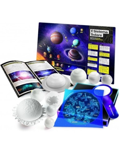 GEOPOP, 19426, I SEGRETI DELLO SPAZIO, KIT SCIENTIFICO, ESPERIMENTI EDUCATIVI