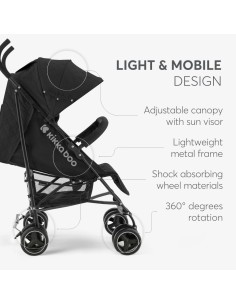 Beetle Grey – Passeggino leggero e maneggevole | shopincasa.it