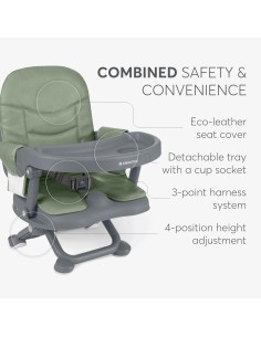 Pappo Verde Militare 2025 – Seggiolino pappa portatile e sicuro | shopincasa.it