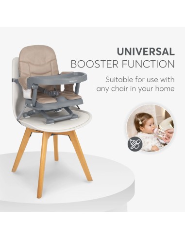 Pappo Beige 2025 – Seggiolino pappa portatile e sicuro | shopincasa.it