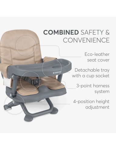 Pappo Beige 2025 – Seggiolino pappa portatile e sicuro | shopincasa.it