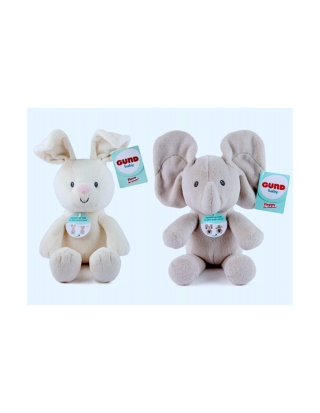 BABY GUND 6073995 PELUCHE ELEFANTE FLAPPY FLORA