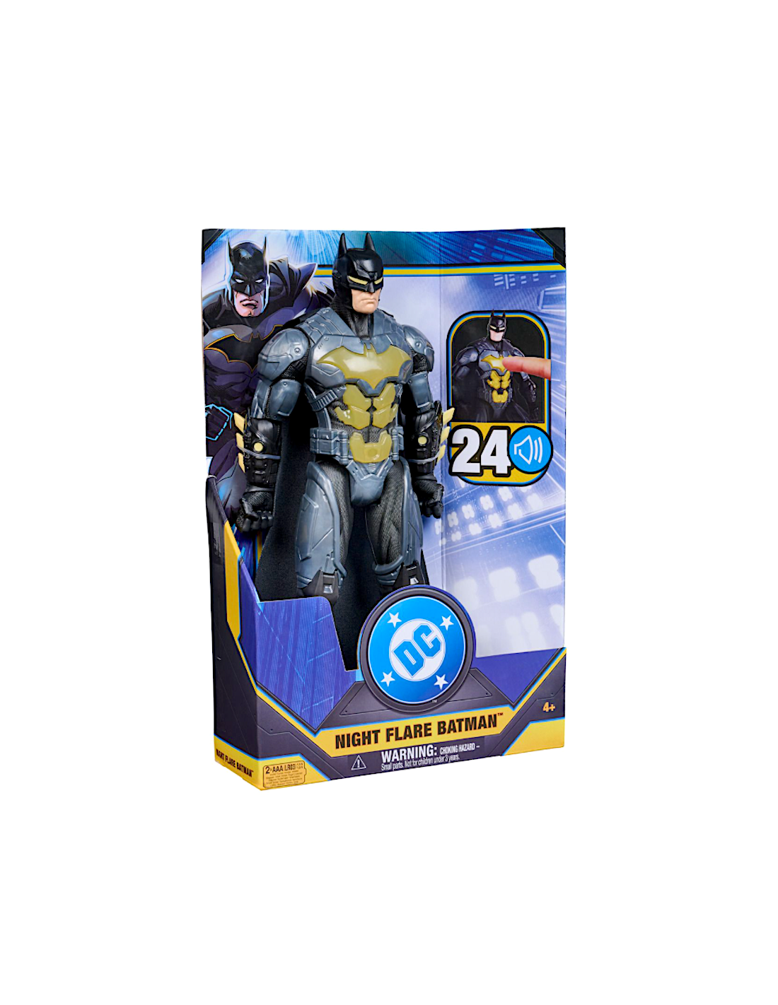GIOCATTOLO PUBBLICIZZATO: vendita online Batman Elettronico 30 cm – Figura con Luci e Suoni “Furtivo Deluxe” in offerta