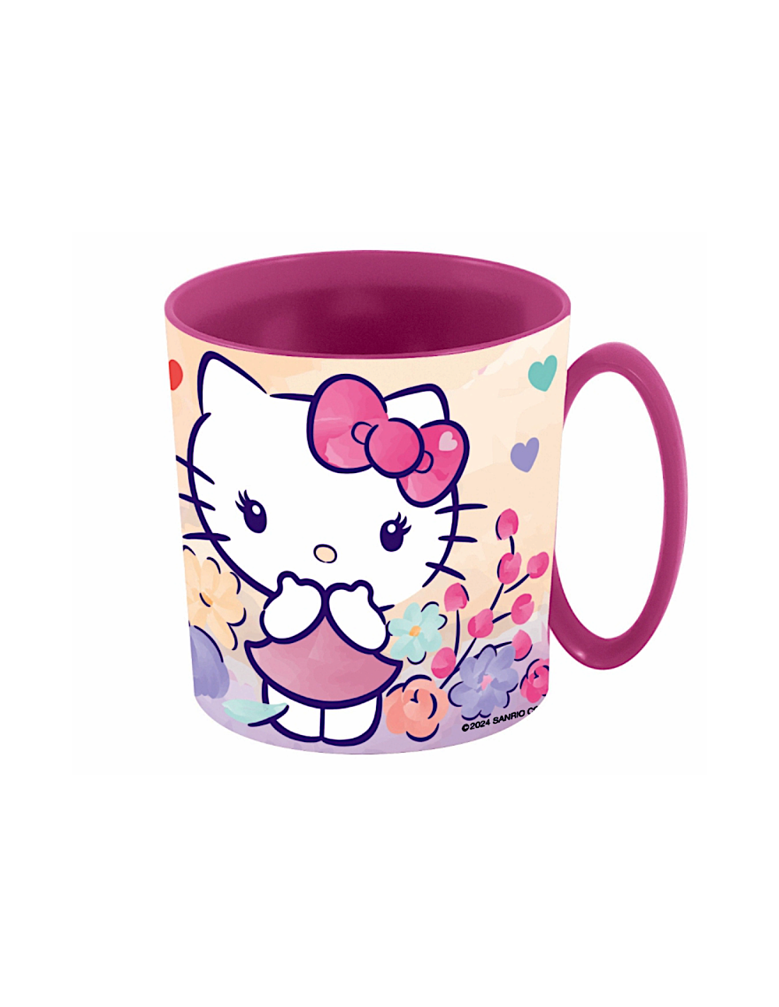 Tazza in Plastica Hello Kitty 350ml Rosa per Bambini | Shop in Casa