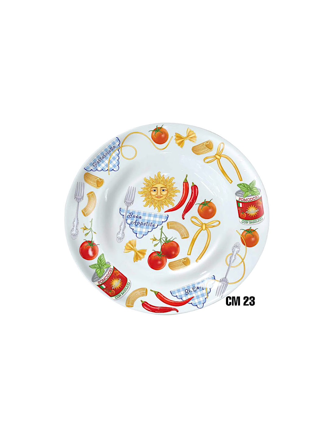 CHEF PIATTO FONDO 23CM