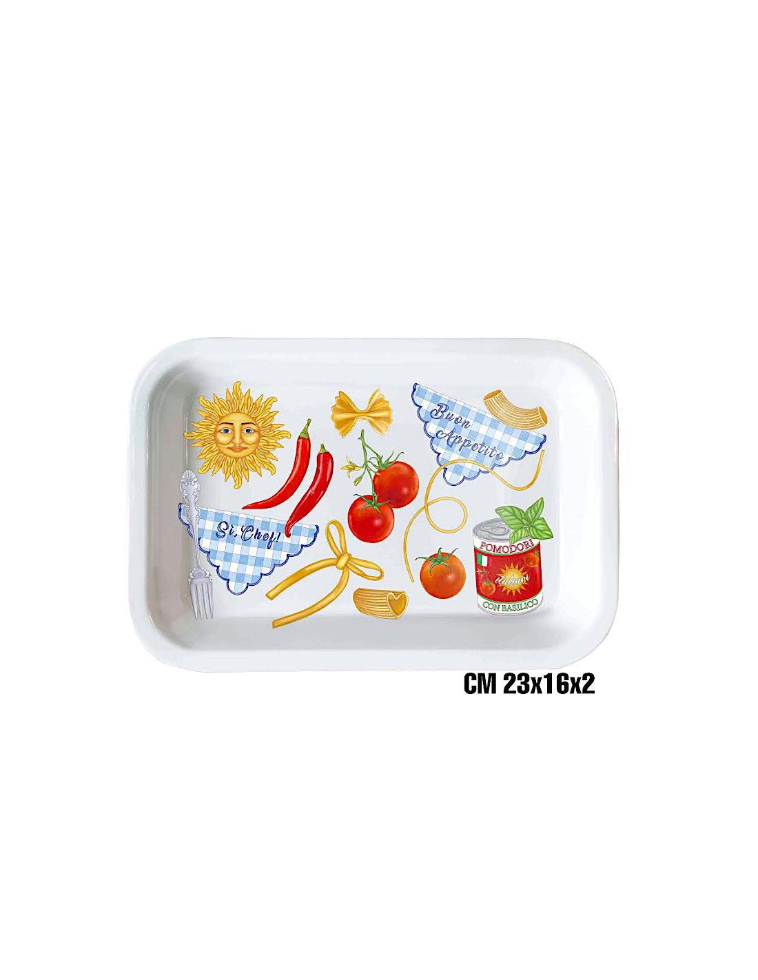CHEF VASSOIO 23X16CM