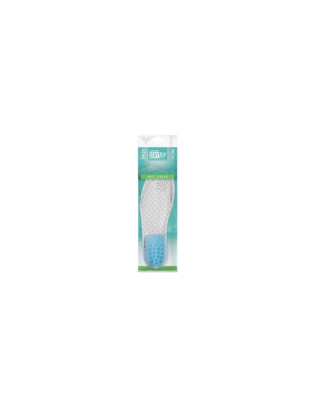 ACCESSORI: vendita online COPPIA SOLETTE LATTICE ANTISHOCK 36/46 in offerta