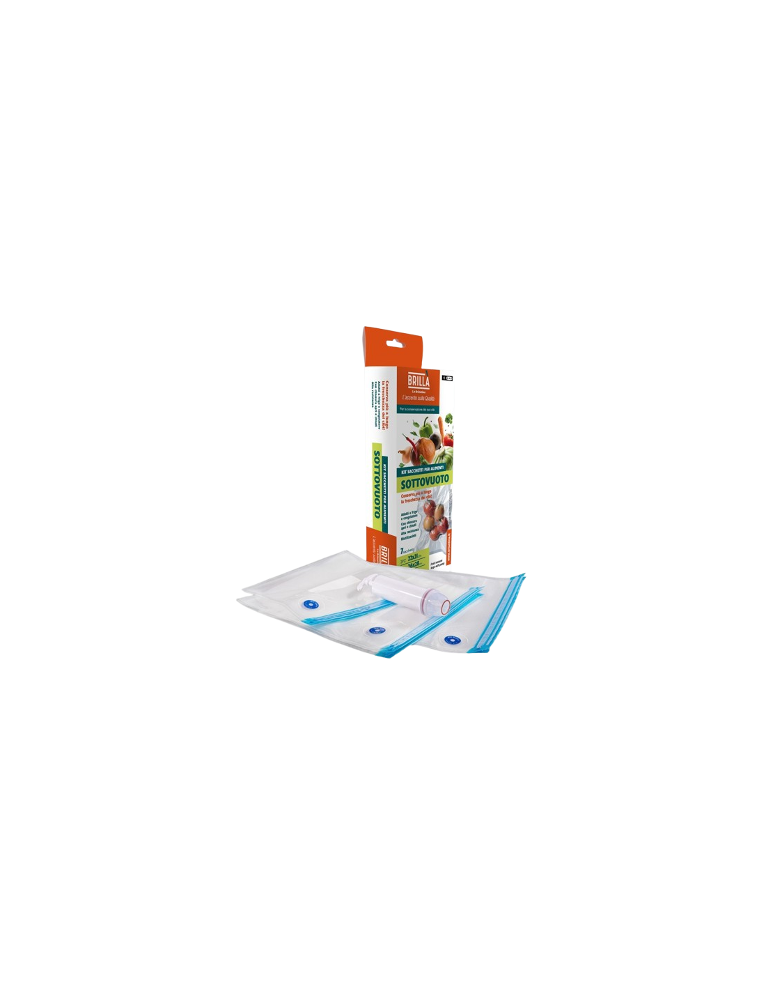 ACCESSORI VARI: vendita online CONF 7 SACCHETTI KIT SOTTOVUOTO 3 DIMENSIONI in offerta