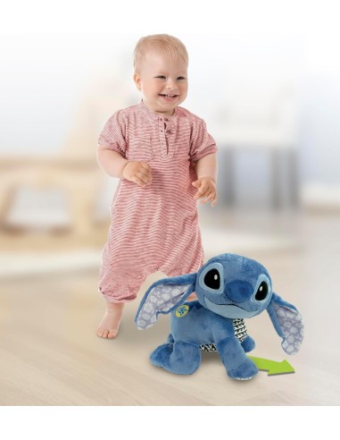 INFANZIA: vendita online Peluche Interattivo Disney Baby Stitch Gattona con Me – Gioco Educativo 6-36 Mesi in offerta