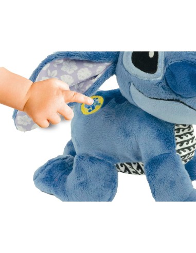 INFANZIA: vendita online Peluche Interattivo Disney Baby Stitch Gattona con Me – Gioco Educativo 6-36 Mesi in offerta