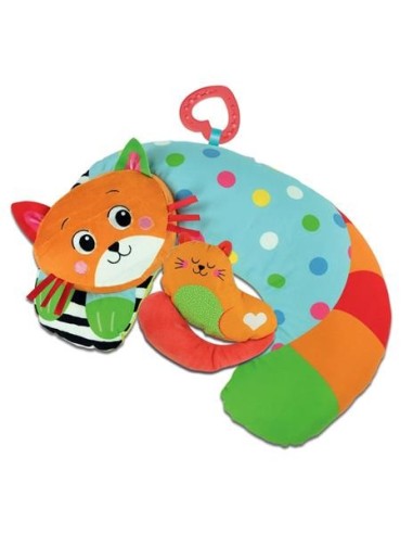 INFANZIA: vendita online Cuscino Tummy Time per Neonati con Giochi Sensoriali – Cuore Mordicchioso e Gattino Frusciante in of...
