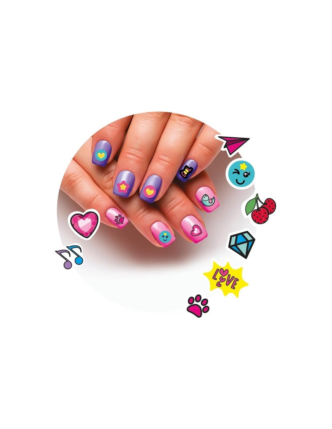 GIOCHI GIRL: vendita online Laboratorio Smalti e Nail Art Clementoni Kit Scientifico Unghie Personalizzate Bambine 8+ in offerta